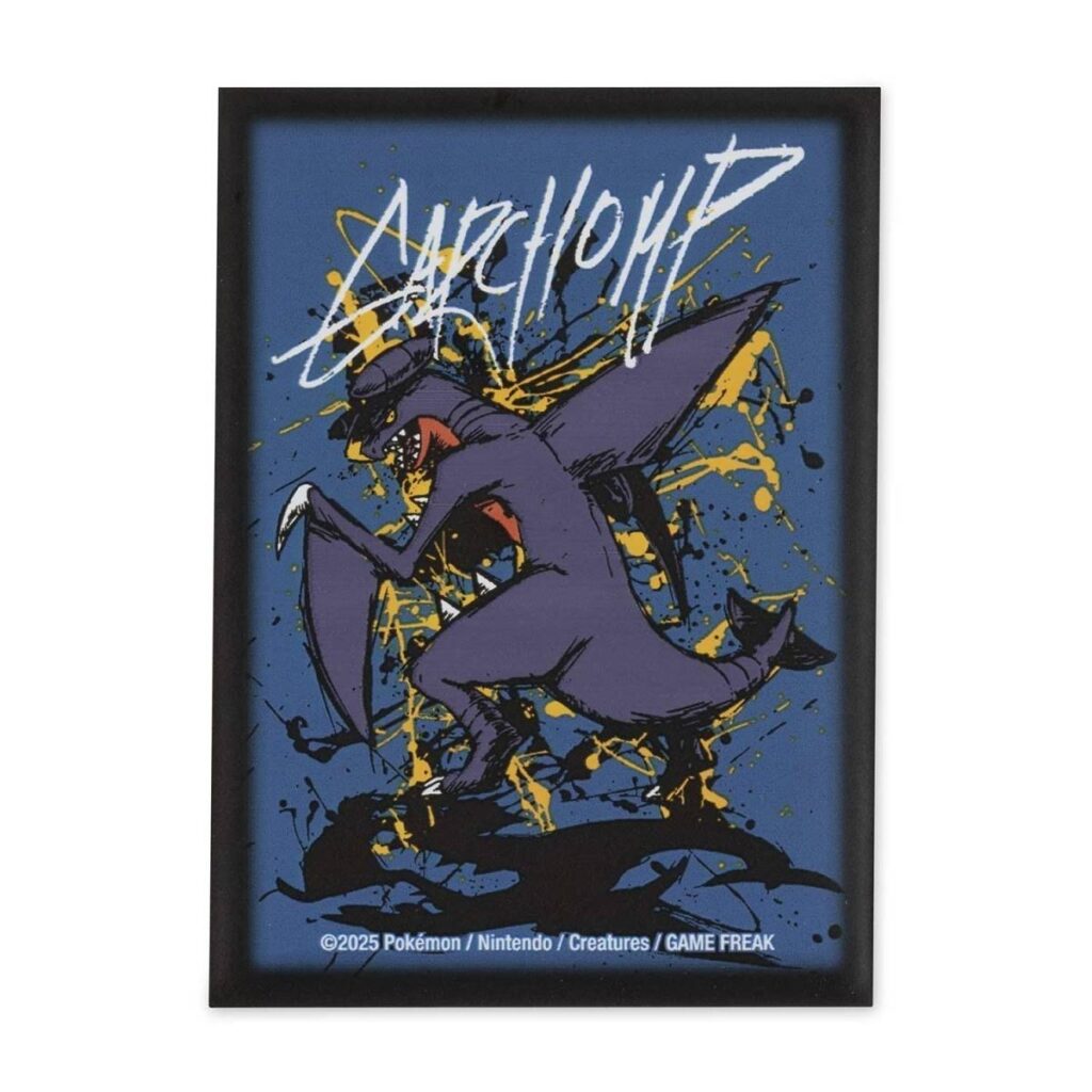 021cd0ff-ecfa-5a2d-9b4a-83dfe23a78a1-1024x1024-1.jpg Pokémon Center × OMOCAT: Garchomp Card Sleeves (65 Sleeves) - Image 1