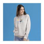 Espeon & Umbreon Summer Fun White Fitted Pullover Hoodie – Adult - Image 4