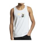 Espeon & Umbreon Summer Fun Light Blue Fitted Tank Top – Men