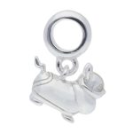 Pokémon Jewelry – Charms: Yamper Sterling Silver Dangle Charm - Image 3