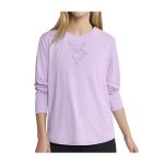 Pokémon Center × Craft: Espeon Lavender Long-Sleeve T-Shirt – Women