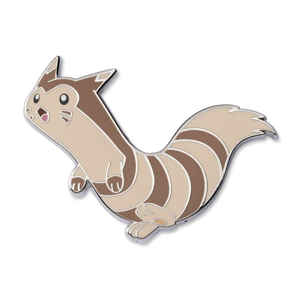 116a88c2-0061-5e70-9c9f-3f924b85404a-1024x1024-1.jpg Furret Pokémon Pin - Image 1