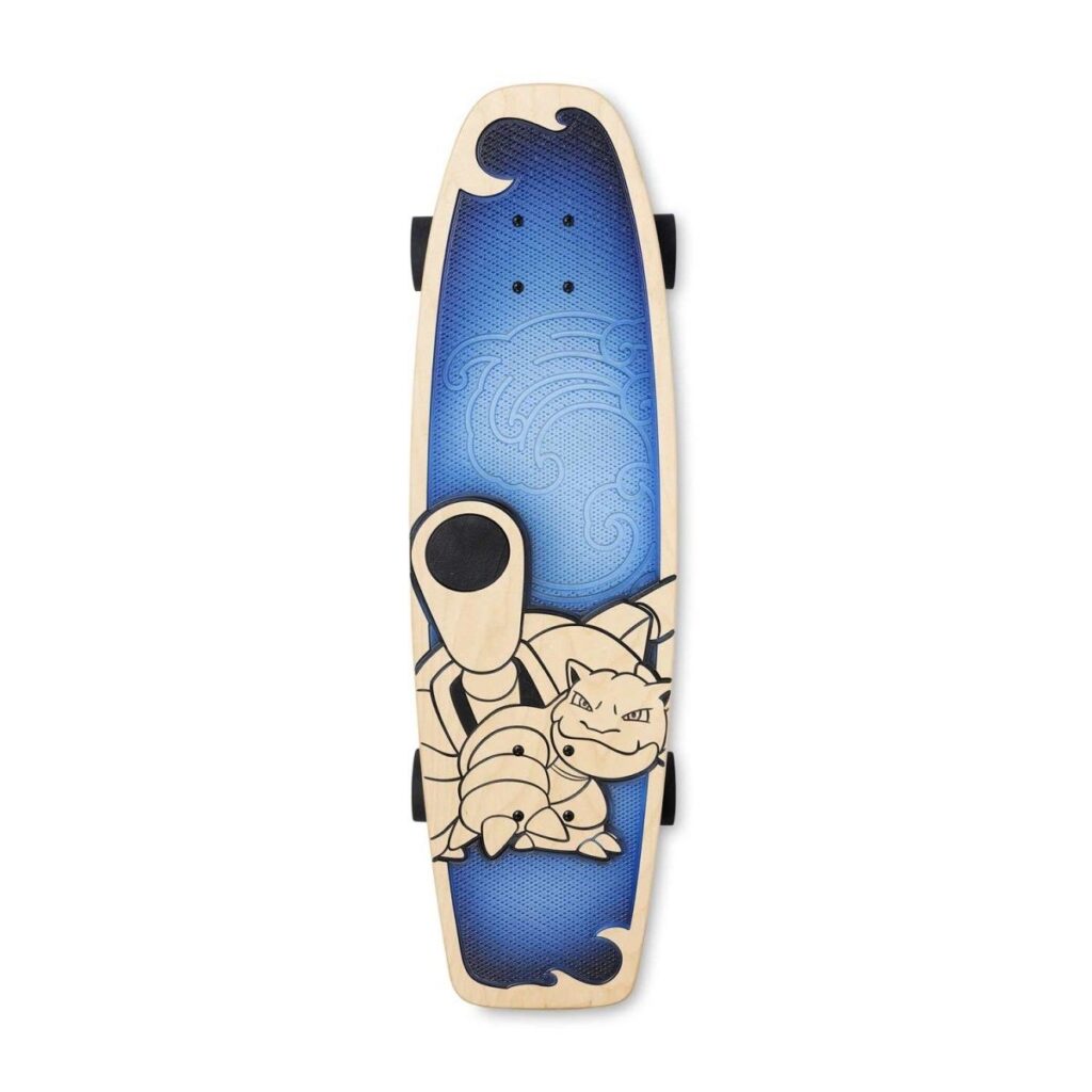 124c24fc-e799-5ee2-97d0-65fba1de7137-1024x1024-1.jpg Pokémon Center × Bear Walker: Blastoise Skateboard - Image 1