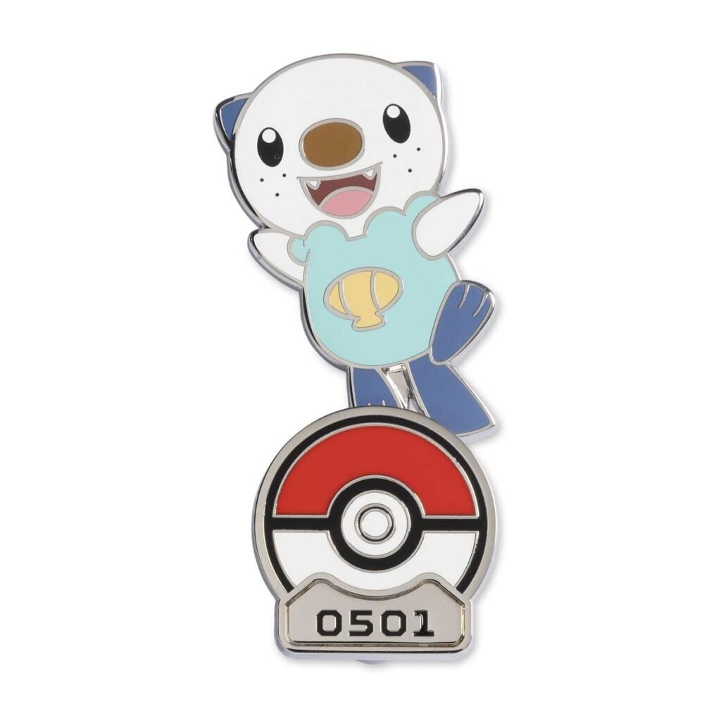 12b8743a-8ff5-5a84-afe6-05858919b15d-1024x1024-1.jpg Pokémon Gallery Pins: Oshawott Standing Pin - Image 1