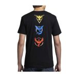 Team Instinct, Team Mystic & Team Valor Pokémon GO Teams Relaxed Fit Crew Neck T-Shirt – Adult - Image 2