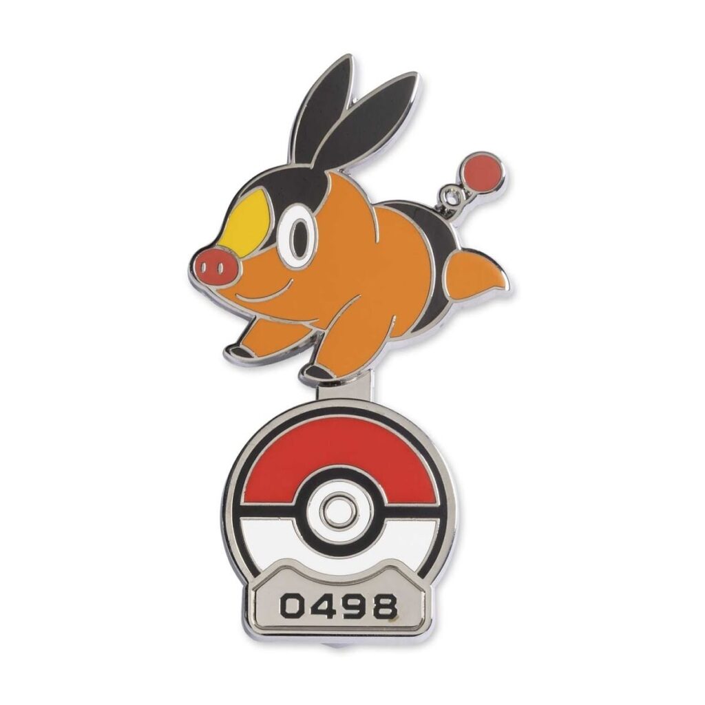 1cd3a2fa-4993-548f-b101-933938e376da-1024x1024-1.jpg Pokémon Gallery Pins: Tepig Standing Pin - Image 1