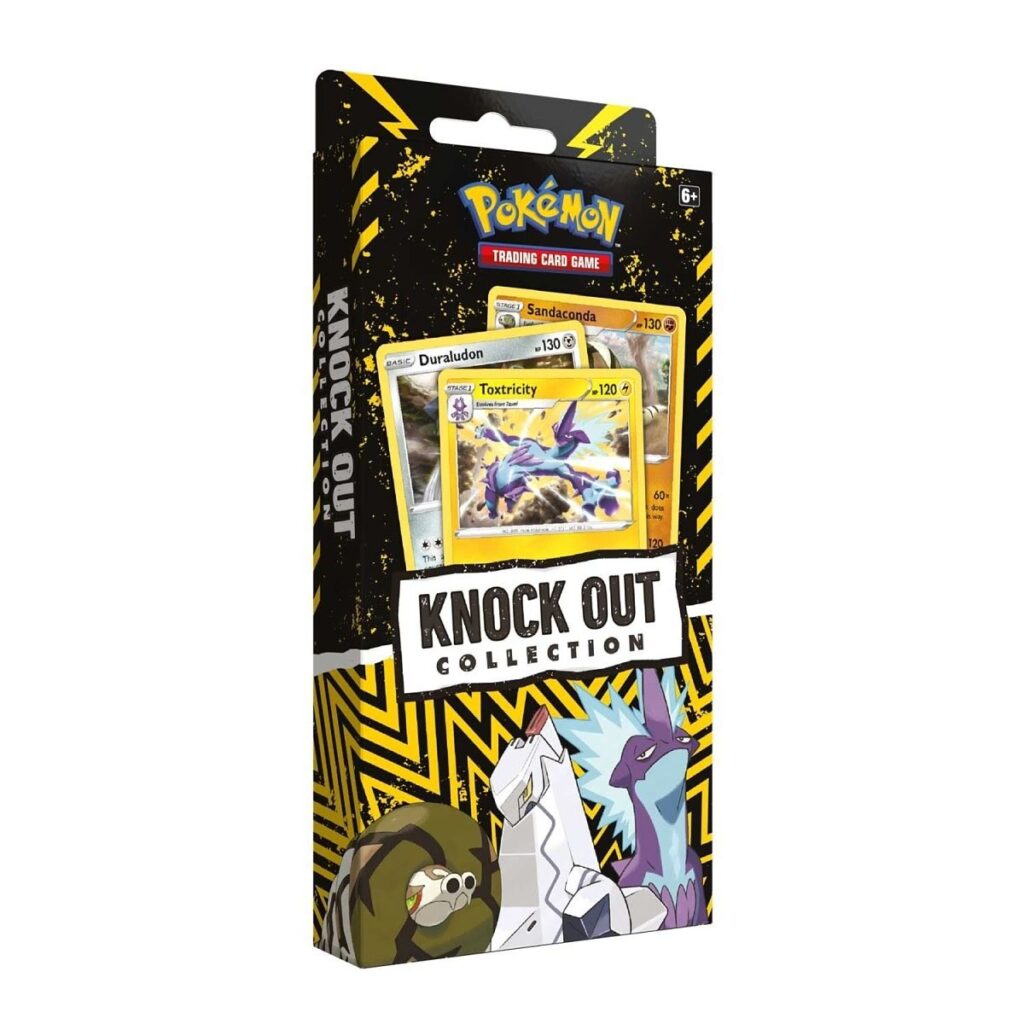 22ac28b9-4bc8-5631-8cdc-a1f1c9901231-1024x1024-1.jpg Pokémon TCG: Knock Out Collection (Toxtricity, Duraludon & Sandaconda) - Image 1