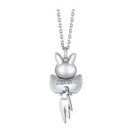 Pokémon Center × RockLove: Emolga Sterling Silver Pendant Necklace - Image 3