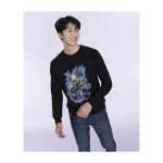 Cynthia Pokémon Trainers Black French Terry Crew Neck Sweatshirt – Adult - Image 5