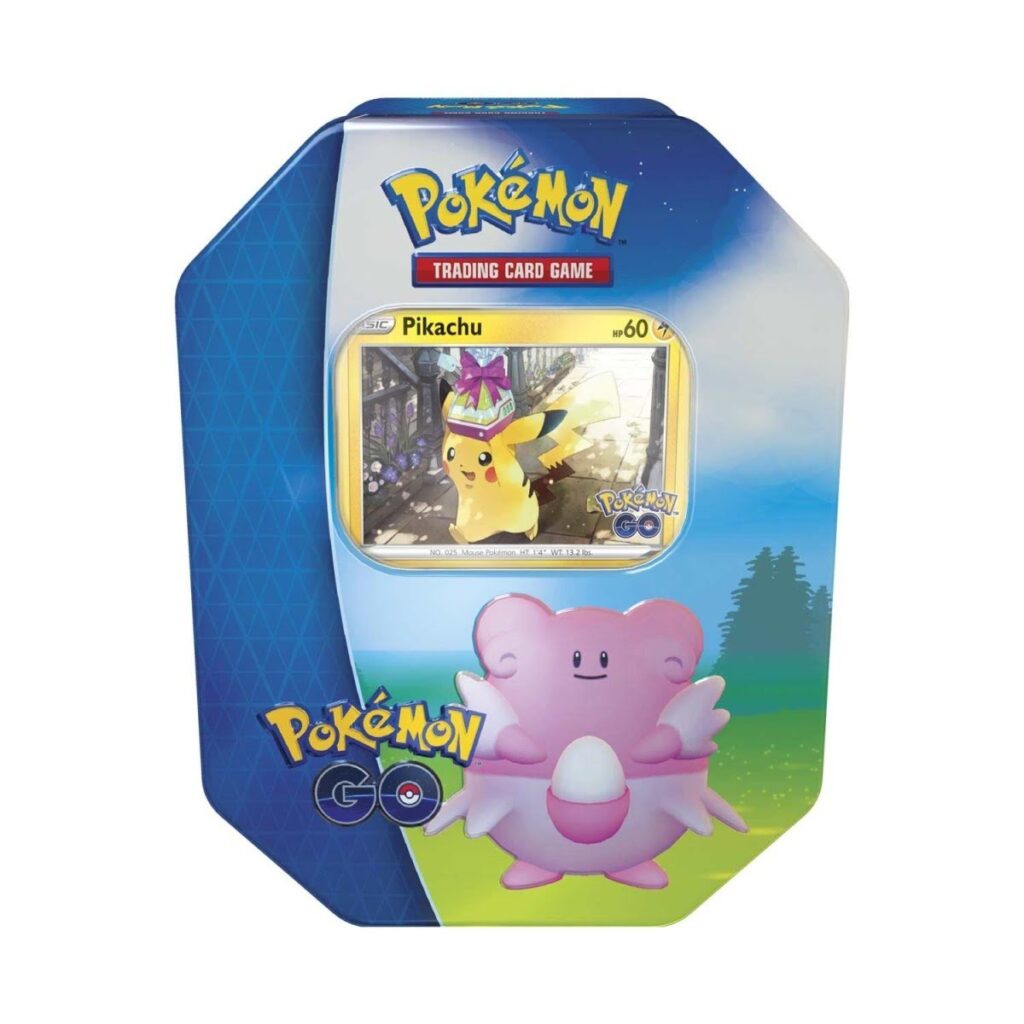 27894d44-332d-51e4-98e3-9aba61390546-1024x1024-1.jpg Pokémon TCG: Pokémon GO Tin (Blissey) - Image 1