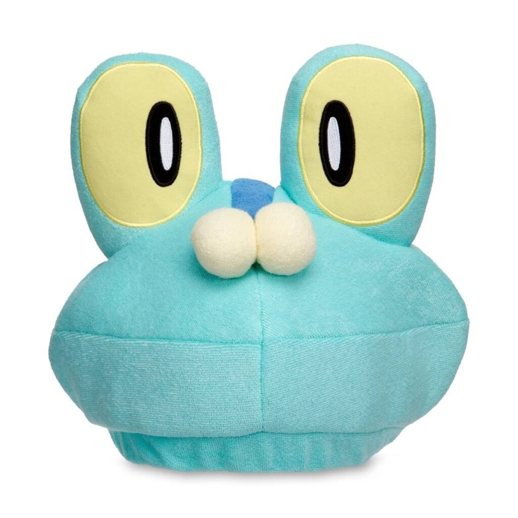 28624632-85a4-556f-b29e-229cf6f42670-1024x1024-1.jpg Froakie Poké Plush Hat (One Size) - Image 1