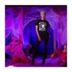 Gengar & Spooky Friends Pokémon Sweet Temptations Black Relaxed Fit Crew Neck T-Shirt – Adult - Image 7