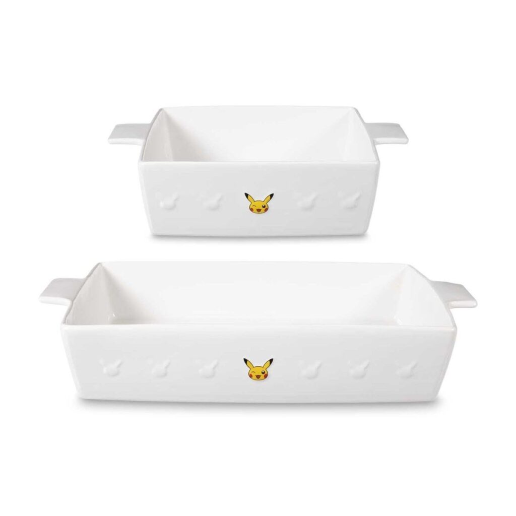 2da085ef-b576-5c4a-a4e0-959a44192f2d-1024x1024-1.jpg Pikachu Kitchen Stoneware Baking Dishes (2-Piece) - Image 1