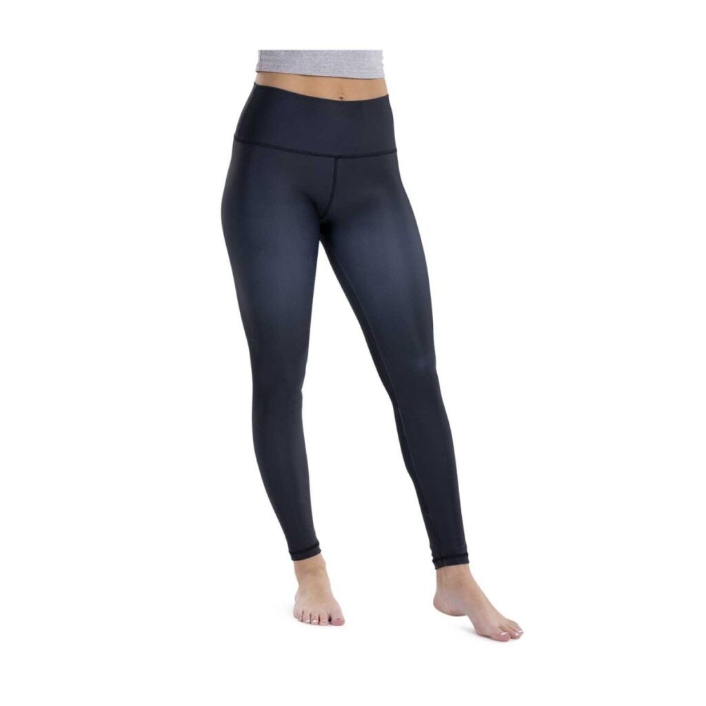 30507e0d-d34d-502b-9046-f6f0f40496a0-1024x1024-1.jpg Pokémon Active Pikachu Black Leggings – Women - Image 1