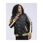 Zapdos Pokémon Jackets Black Insulated Snap-Down Jacket – Adult - Image 4