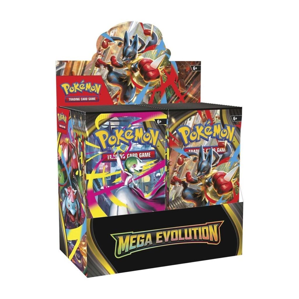 31a2ce1a-8812-5f60-b526-59dfa0c457bb-1024x1024-1.jpg Pokémon TCG: Mega Evolution Enhanced Booster Display Box (36 Packs & 1 Promo Card) - Image 1