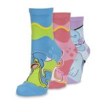 Wooper, Quagsire & Shellos Ankle Socks (3 Pairs) (One Size-Adult)