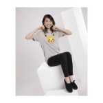 Pokémon Mood Collection: Pikachu Happy Fitted Crew Neck T-Shirt – Adult - Image 10