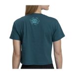 Mega Venusaur Green Crop T-Shirt – Women - Image 2