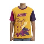 Eevee Evolutions: Flareon Crew Neck T-Shirt – Men