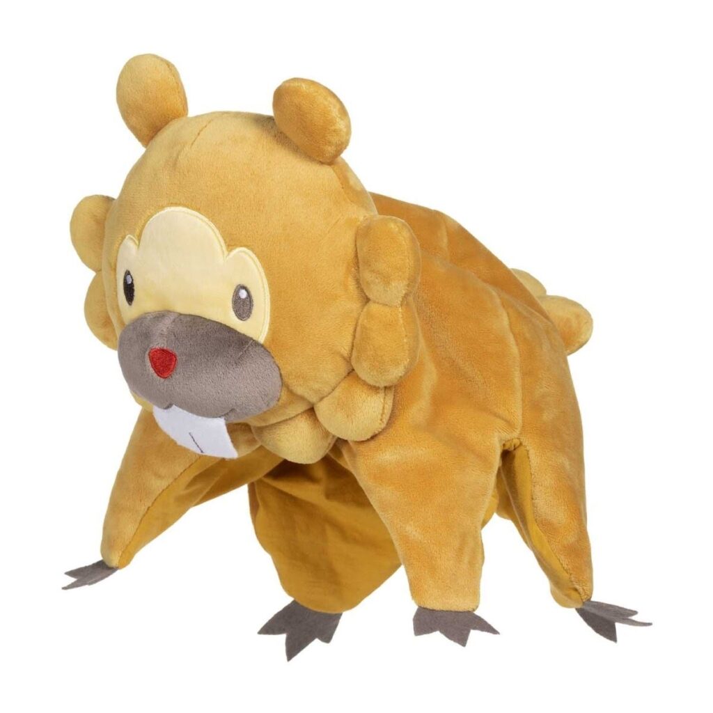 3fe39d72-863c-575f-9758-b528733348ed-1024x1024-1.jpg Bidoof Plush Hat (One Size-Adult) - Image 1