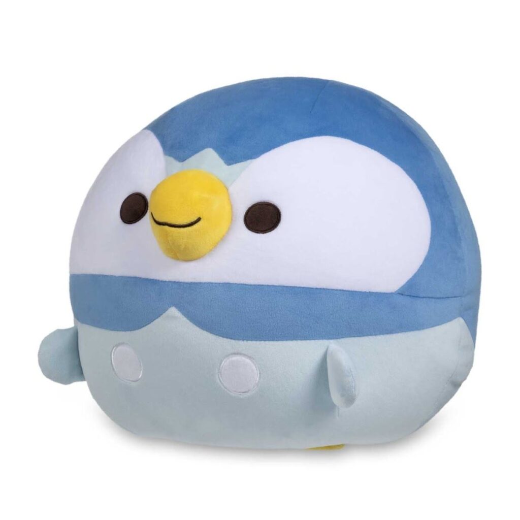 45dde392-3ca4-5cc3-afb0-080805aec4a9-1024x1024-1.jpg Piplup Large Microbead Plush – 13 ¾ In. - Image 1