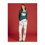 Wintergreen Snorlax Scoop Neck Long-Sleeve T-Shirt – Women - Image 5