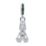 Pokémon Jewelry – Charms: Treecko Sterling Silver Dangle Charm
