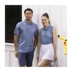 Corviknight & Tinkaton Pokémon Clubhouse Polo Shirt – Men - Image 6