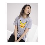 Pokémon Mood Collection: Pikachu Love Fitted Crew Neck T-Shirt – Adult - Image 9