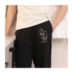 Pikachu & Yamper Electric Pals Black Sleep Pants – Men - Image 6