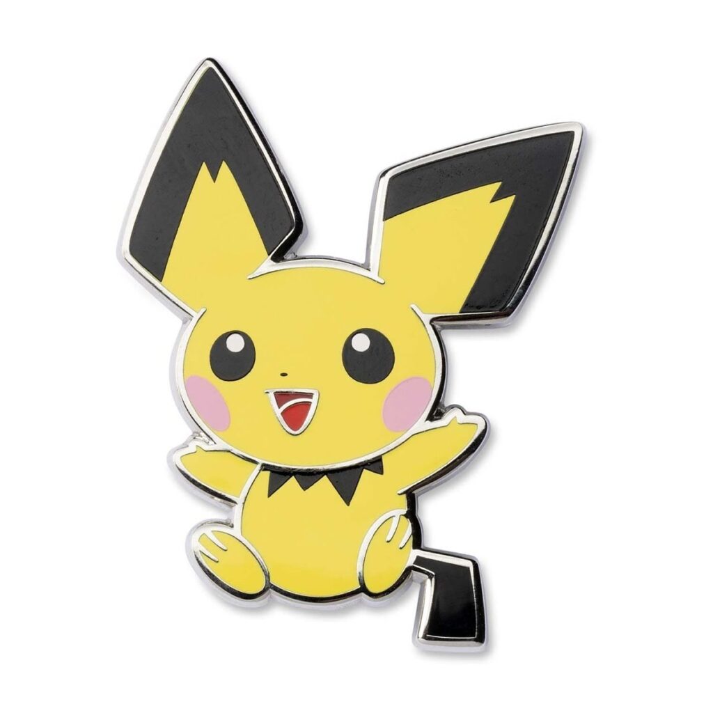 55377e4e-9d44-505d-bab9-969e45b5c3bd-1024x1024-1.jpg Pichu Pokémon Pin - Image 1