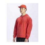 Team Rocket HQ Collection Red Fleece Pullover Hoodie – Adult - Image 5