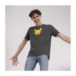 Pokémon Mood Collection: Pikachu Excited Fitted Crew Neck T-Shirt – Adult - Image 10