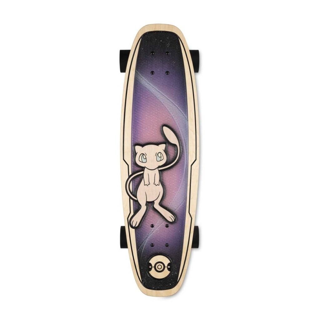 6515fa19-6b53-5e1a-9464-7204b41e8cd2-1024x1024-1.jpg Pokémon Center × Bear Walker: Mew Skateboard (Pokémon Day 2022) - Image 1