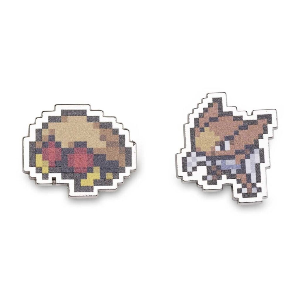 76917962-34cf-57d0-b4a7-0e5551494c49-1024x1024-1.jpg Kabuto & Kabutops Pokémon Pixel Pins (2-Pack) - Image 1