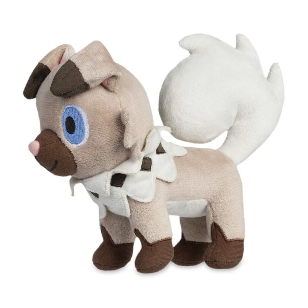 78ae1418-b336-5af1-a18b-66555b479e2c-1024x1024-1.jpg Rockruff Poké Plush – 9 In. - Image 1