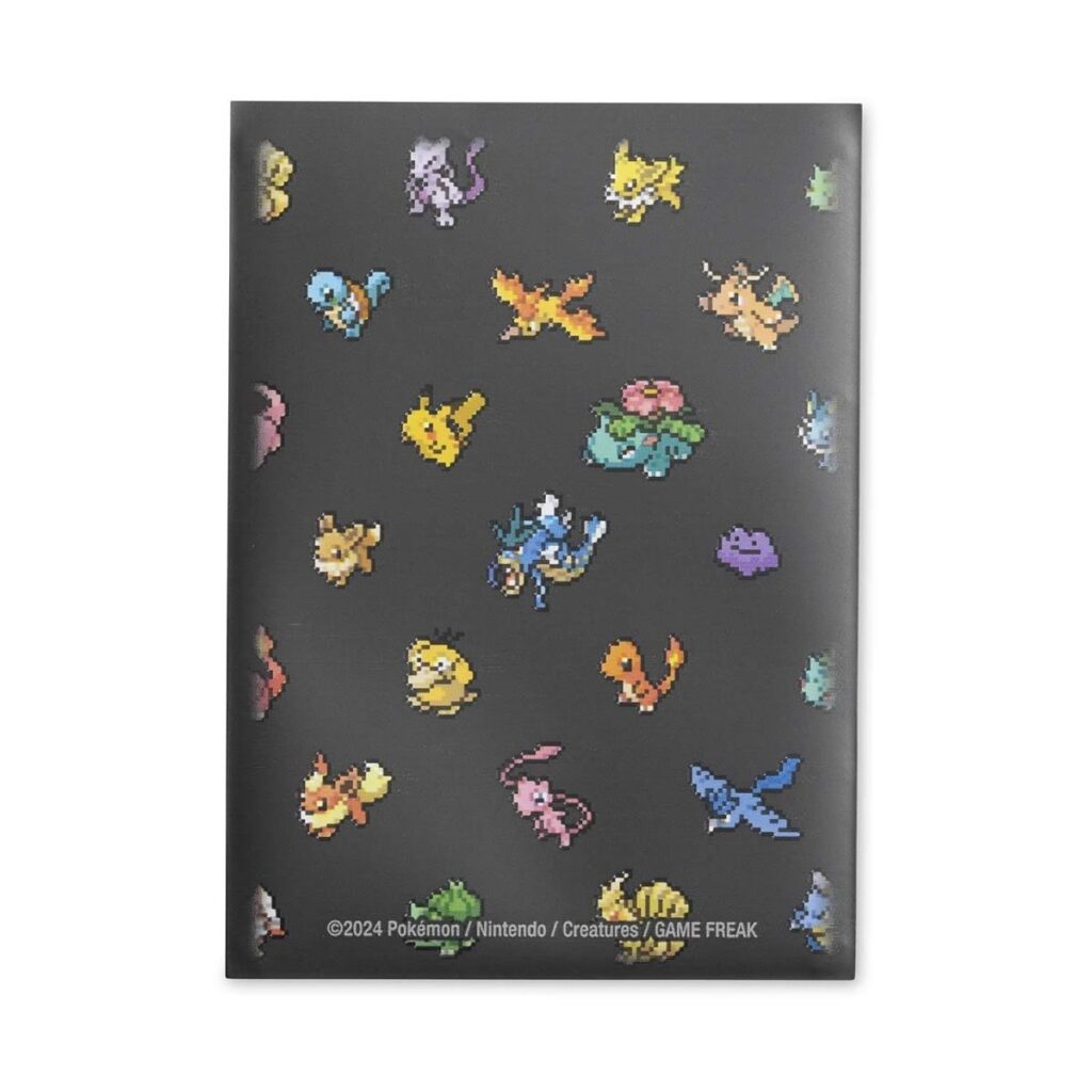 7fbf499f-7a36-5401-a516-fa528d17fa46-1024x1024-1.jpg Pokémon TCG: Pokémon Pixels Card Sleeves (65 Sleeves) - Image 1
