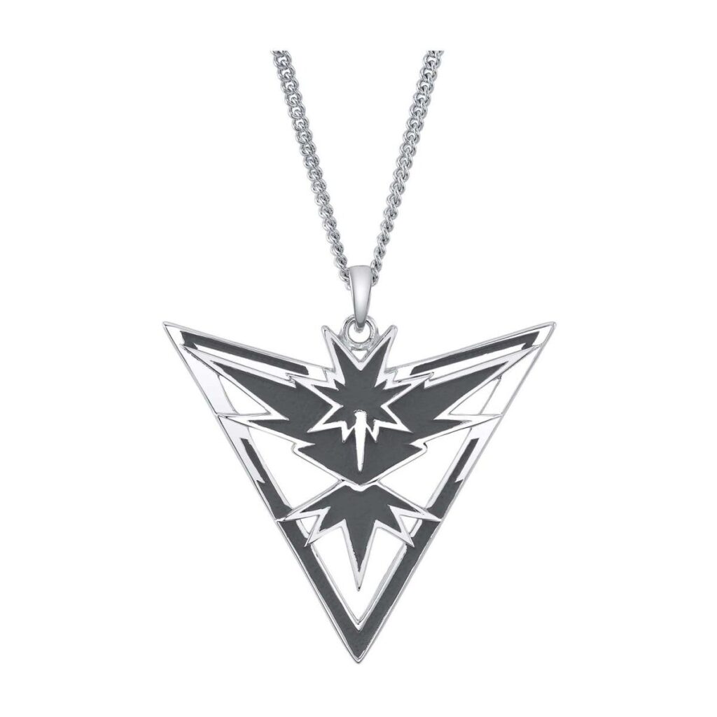 840dc7ac-fcf5-563e-9139-561cd6cee030-1024x1024-1.jpg Pokémon Center × RockLove: Pokémon GO Team Instinct Sterling Silver Pendant Necklace - Image 1