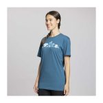 Mushroom Forest Pokémon Nature: Fall Blue Relaxed Fit Crew Neck T-Shirt – Adult - Image 5