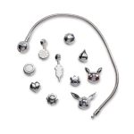 Pokémon Jewelry – Charms: Earth Badge Sterling Silver Hanging Charm - Image 4
