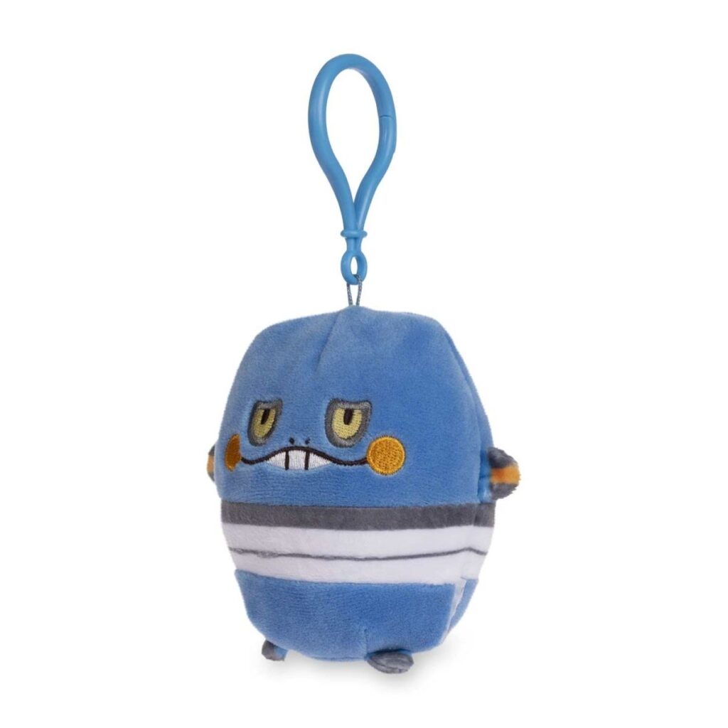 8908143c-80ef-570c-a38b-6d2e34db8153-1024x1024-1.jpg Croagunk Microbead Plush Key Chain - Image 1