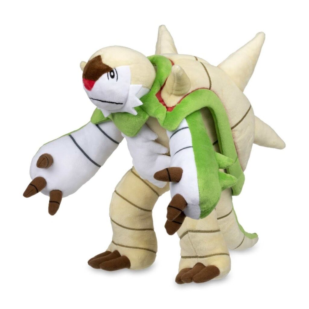 8ae86456-bd82-59f8-a8be-0061a52983bd-1024x1024-1.jpg Chesnaught Poké Plush – 12 In. - Image 1