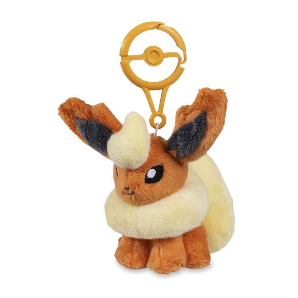 8c68b57f-f7c0-51d6-b749-23254627c683-1024x1024-1.jpg Flareon Adventure Partners Plush Key Chain - Image 1