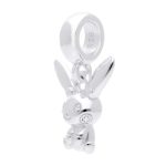 Pokémon Jewelry – Charms: Plusle Sterling Silver Dangle Charm - Image 2