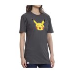 Pokémon Mood Collection: Pikachu Excited Fitted Crew Neck T-Shirt – Adult - Image 5