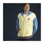 Lucario Themed French Terry Zip-Up Hoodie – Adult - Image 7
