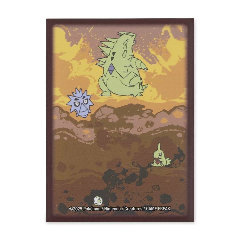 a034c0f8-b1c1-5ce5-8137-9456439e7729-1024x1024-1.jpg Pokémon Center × OMOCAT: Tyranitar Card Sleeves (65 Sleeves) - Image 1
