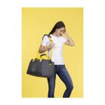 Pokémon Everyday Bags: Gray & Yellow Small Duffel Bag - Image 10