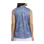 Corviknight & Tinkaton Pokémon Clubhouse Sleeveless Polo Shirt – Women - Image 2